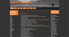 Desktop Screenshot of fastdarfur.org